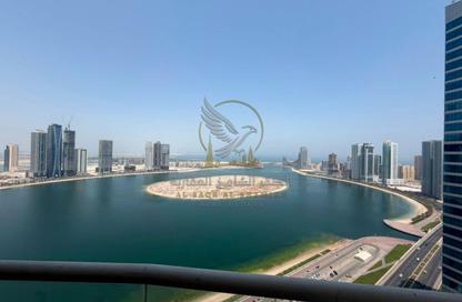 Apartment - 2 Bedrooms - 4 Bathrooms for rent in Asas Tower - Al Khan Lagoon - Al Khan - Sharjah