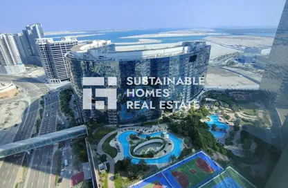 Apartment - 1 Bedroom - 2 Bathrooms for rent in The Gate Tower 3 - Shams Abu Dhabi - Al Reem Island - Abu Dhabi