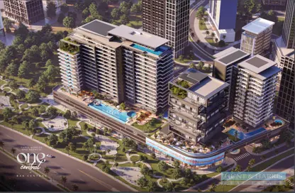 Apartment - 1 Bedroom - 2 Bathrooms for sale in One Central - RAK Central - Ras Al Khaimah