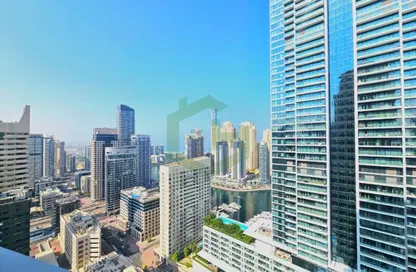 Apartment - 4 Bedrooms - 4 Bathrooms for rent in Horizon Tower - Dubai Marina - Dubai