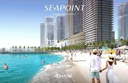 Apartment - 1 - 1 for sale in Seapoint Tower 1 - Seapoint - Emaar Beachfront - Dubai Harbour - Dubai