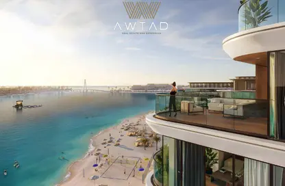 Apartment - 1 Bedroom - 2 Bathrooms for sale in Coraline Beach Residences - Siniyah Island - Umm Al Quwain Marina - Umm Al Quwain