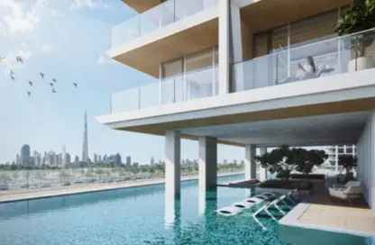 شقة - 2 غرف نوم - 3 حمامات للبيع في بن غاطي إيفوري - الجداف - دبي