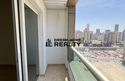 Apartment - 1 Bedroom - 2 Bathrooms for rent in New Al Taawun Road - Al Taawun - Sharjah