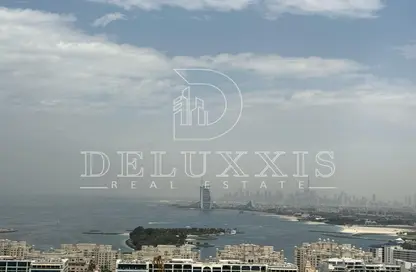 شقة - غرفة نوم - 1 حمام للايجار في جراند بلو تاور 1 - إعمار بيتشفرونت - دبي هاربور - دبي