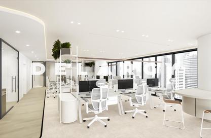 Office Space - Studio - 2 Bathrooms for rent in Swiss Tower - JLT Cluster Y - Jumeirah Lake Towers - Dubai