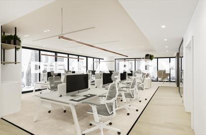 Office Space - Studio - 2 Bathrooms for rent in Swiss Tower - JLT Cluster Y - Jumeirah Lake Towers - Dubai
