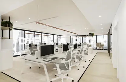Office Space - Studio - 2 Bathrooms for rent in Swiss Tower - JLT Cluster Y - Jumeirah Lake Towers - Dubai