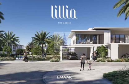 Townhouse - 4 - 4 for sale in Lillia - The Valley - Dubai