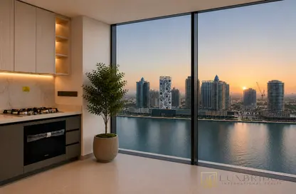 Apartment - 1 Bedroom - 2 Bathrooms for sale in Peninsula Four - Peninsula - Business Bay - Dubai