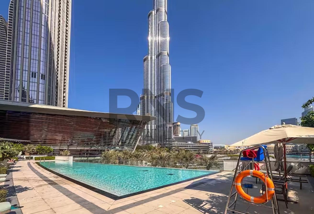 Furnished | Full Burj Khalifa and Fountain view photo 11