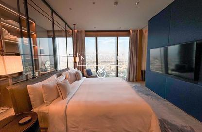 Apartment - 1 Bedroom - 2 Bathrooms for rent in One Za'abeel Tower - Zabeel 1 - Zabeel - Dubai
