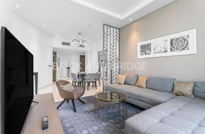 Apartment - 1 Bedroom - 2 Bathrooms for rent in Damac Maison Prive B - Damac Maison Prive - Business Bay - Dubai