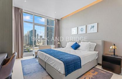 Apartment - 1 Bedroom - 2 Bathrooms for rent in Damac Maison Prive B - Damac Maison Prive - Business Bay - Dubai