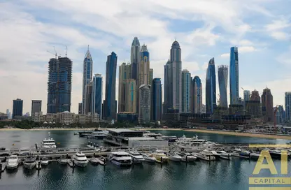 Apartment - 1 Bedroom - 2 Bathrooms for rent in Beach Mansion Tower 2 - EMAAR Beachfront - Dubai Harbour - Dubai