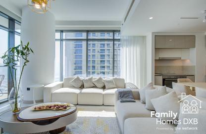 Apartment - 3 Bedrooms - 4 Bathrooms for rent in Marina Vista Tower 2 - Marina Vista - EMAAR Beachfront - Dubai Harbour - Dubai