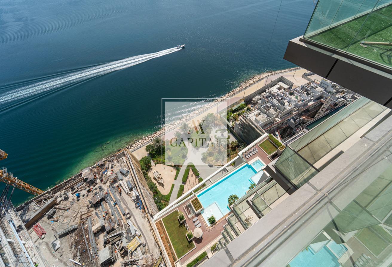 Luxury Furnished | Sea View | Upgraded 2BR + Maid photo 13