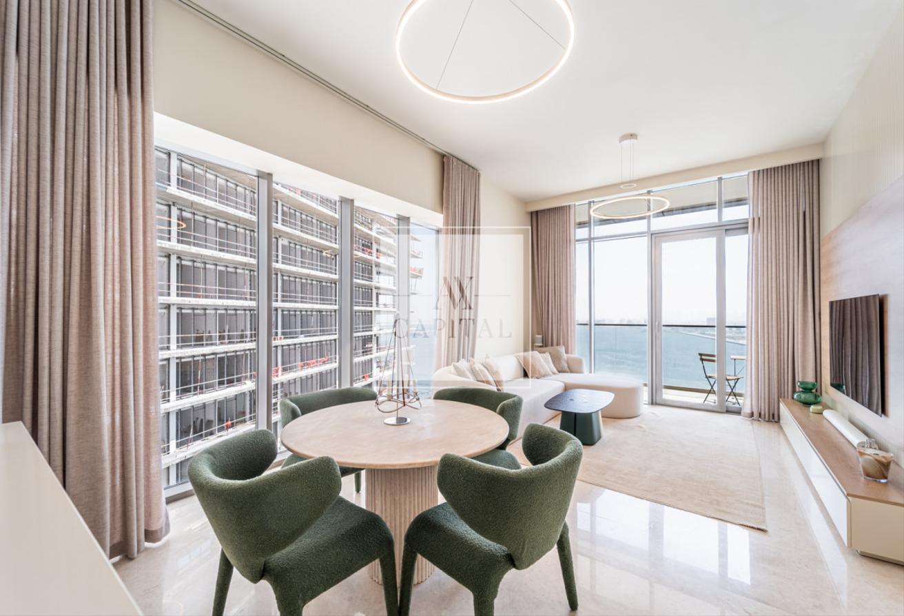 Luxury Furnished | Sea View | Upgraded 2BR + Maid photo 2