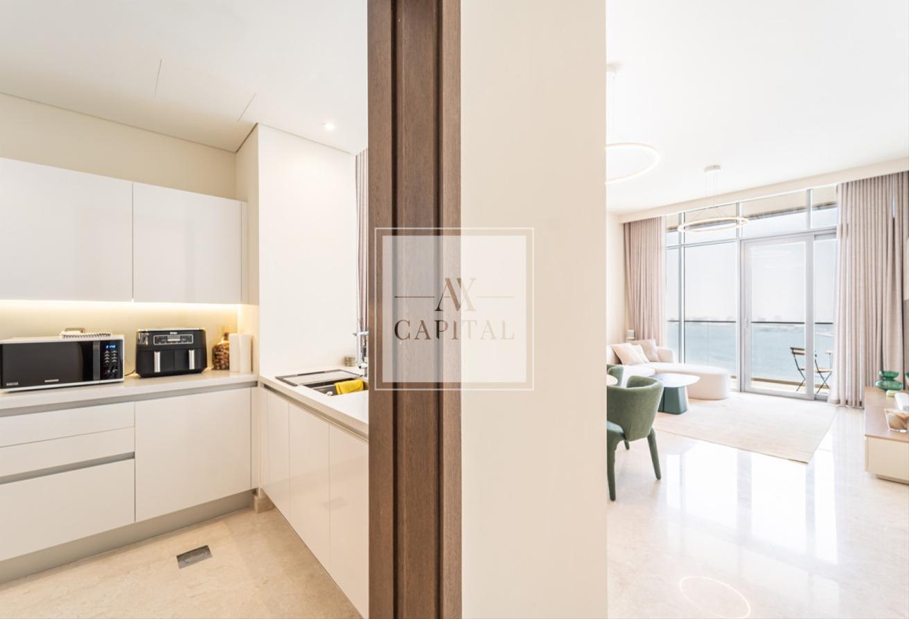 Luxury Furnished | Sea View | Upgraded 2BR + Maid photo 8