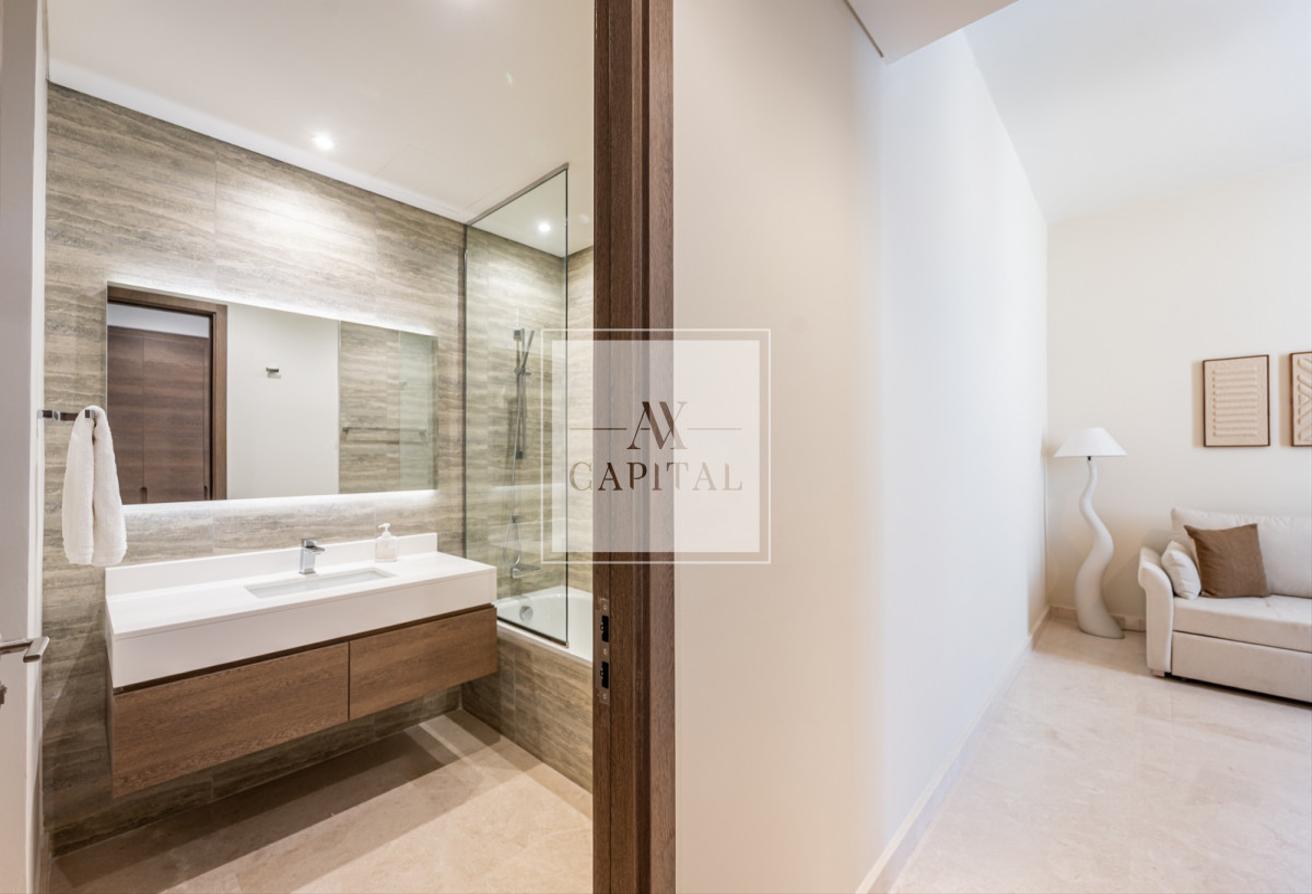 Luxury Furnished | Sea View | Upgraded 2BR + Maid photo 21