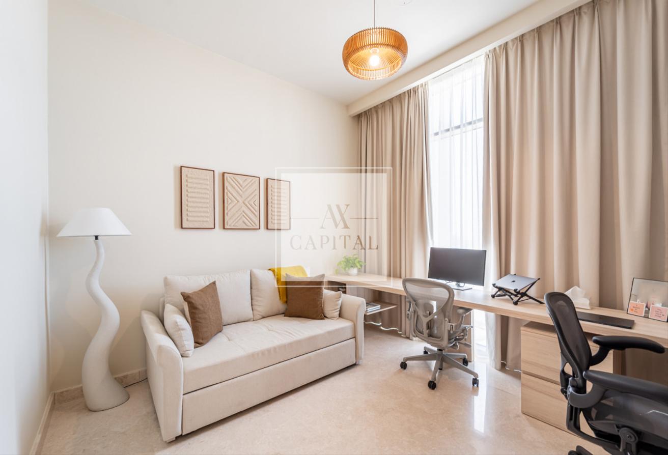 Luxury Furnished | Sea View | Upgraded 2BR + Maid photo 16