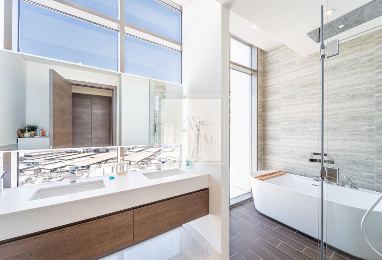 Luxury Furnished | Sea View | Upgraded 2BR + Maid photo 10