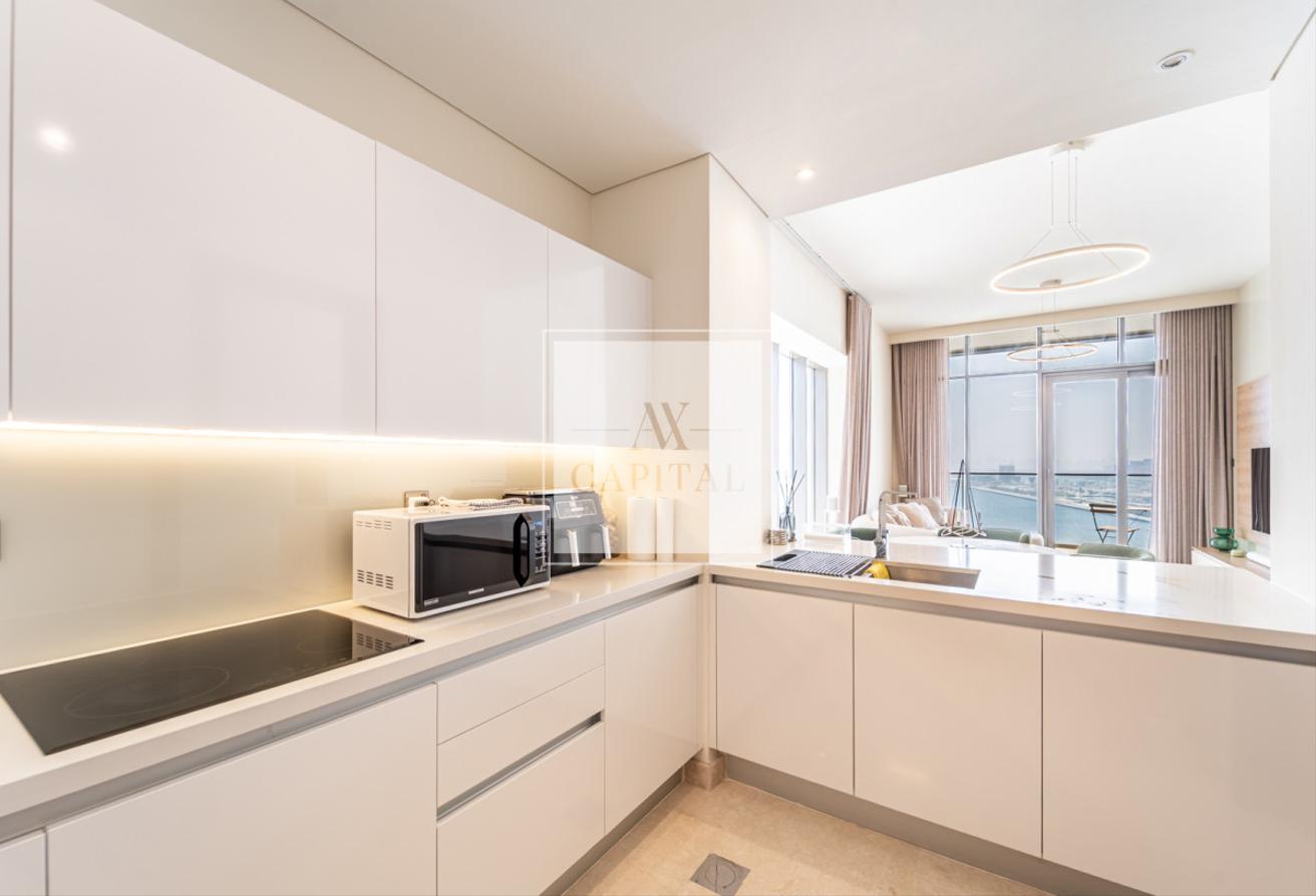 Luxury Furnished | Sea View | Upgraded 2BR + Maid photo 7