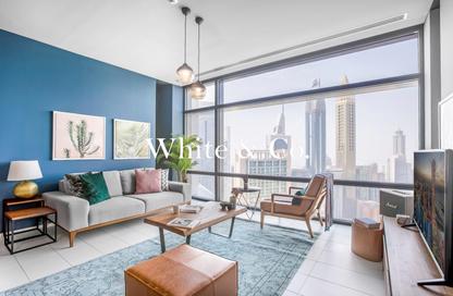 Apartment - 1 Bedroom - 2 Bathrooms for rent in Index Tower - DIFC - Dubai