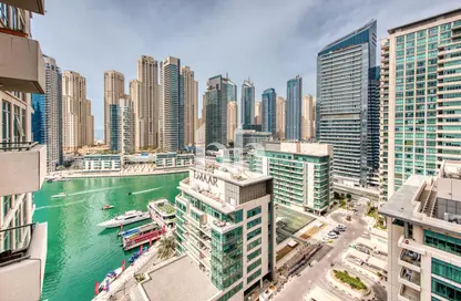 Apartment - 1 Bedroom - 2 Bathrooms for rent in Al Majara 2 - Al Majara Towers - Dubai Marina - Dubai