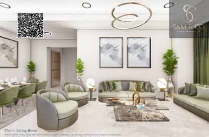 Apartment - 2 Bedrooms - 3 Bathrooms for sale in Marsa Al Arab Tower - Al Khan - Sharjah