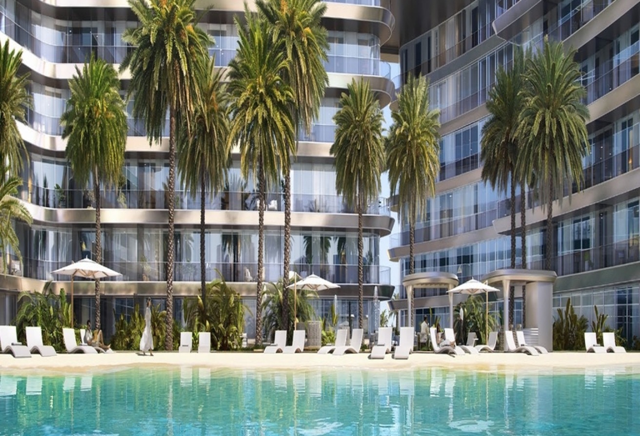 2BR with Skyline View | Binghatti Hills Dubai gallery image