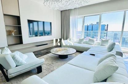 Apartment - 3 Bedrooms - 3 Bathrooms for rent in Damac Heights - Dubai Marina - Dubai