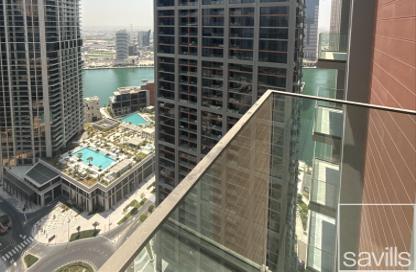 Apartment - 2 - 2 for rent in Peninsula Two - Peninsula - Business Bay - Dubai