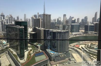 Apartment - 2 - 2 for rent in Peninsula Two - Peninsula - Business Bay - Dubai