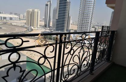 شقة - 1 - 2 للايجار في طراز فينيسيا - مساكن القناه المائية - مدينة دبي الرياضية - دبي