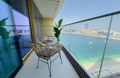 Apartment - 1 Bedroom - 1 Bathroom for rent in Grand Bleu Tower 2 - EMAAR Beachfront - Dubai Harbour - Dubai