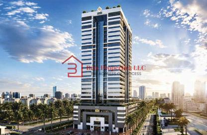 Apartment - 1 Bedroom - 2 Bathrooms for sale in Al Aamra Tower - Al Amerah - Ajman Apartment - 1 Bedroom - 2 Bathrooms for sale in Al Aamra Tower - Al Amerah - Ajman