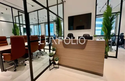 مكتب - استوديو للايجار في البرج الفضي - الخليج التجاري - دبي