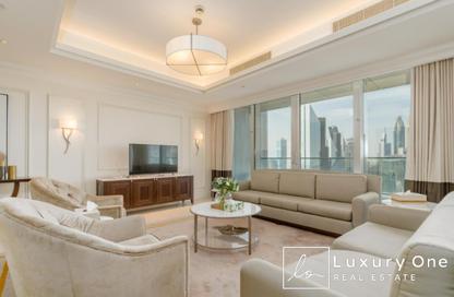Penthouse - 4 - 5 for rent in Kempinski BLVD - Downtown Dubai - Dubai