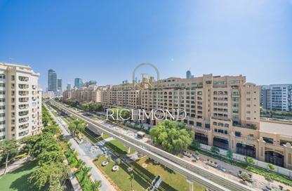 Apartment - 2 - 3 for rent in Al Shahla - Shoreline Apartments - Palm Jumeirah - Dubai