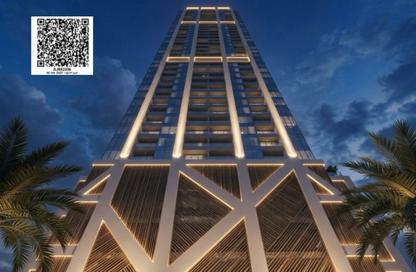 Apartment - Studio - 1 for sale in Orchid Towers - Tiger Downtown Ajman - Al Alia - Ajman Apartment - Studio - 1 for sale in Orchid Towers - Tiger Downtown Ajman - Al Alia - Ajman