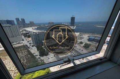 Apartment - 2 Bedrooms - 3 Bathrooms for rent in Ajman Corniche Residences - Ajman Corniche Road - Ajman