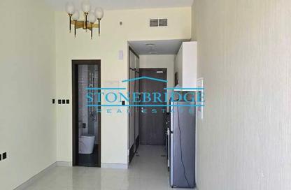 Apartment - Studio - 1 Bathroom for rent in Wavez Residence - Liwan - Dubai Land - Dubai