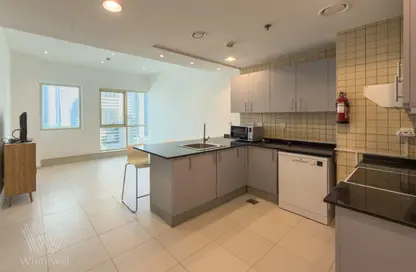 شقة - غرفة نوم - 2 حمامات للايجار في رويال أوشيانيك - دبي مارينا - دبي