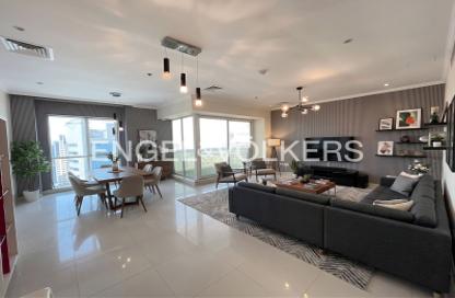 Apartment - 2 Bedrooms - 3 Bathrooms for rent in Al Shera Tower - JLT Cluster E - Jumeirah Lake Towers - Dubai