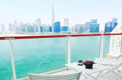 Apartment - Studio - 1 Bathroom for rent in Business Bay - Dubai