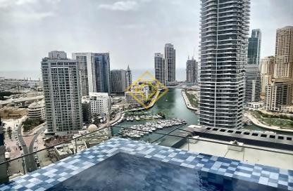 Apartment - 1 Bedroom - 2 Bathrooms for rent in Marina Living - Dubai Marina - Dubai