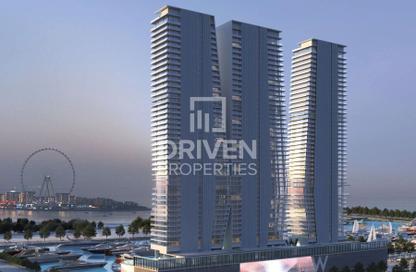 Apartment - 2 Bedrooms - 3 Bathrooms for sale in W Residences Dubai Harbour Tower 1 - W Residences Dubai Harbour - Dubai Harbour - Dubai