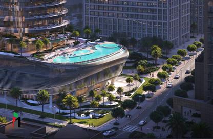 Apartment - Studio - 2 Bathrooms for sale in Binghatti Skyblade - Downtown Dubai - Dubai