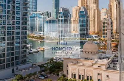 Apartment - 1 Bedroom - 2 Bathrooms for sale in Opal Tower Marina - Dubai Marina - Dubai